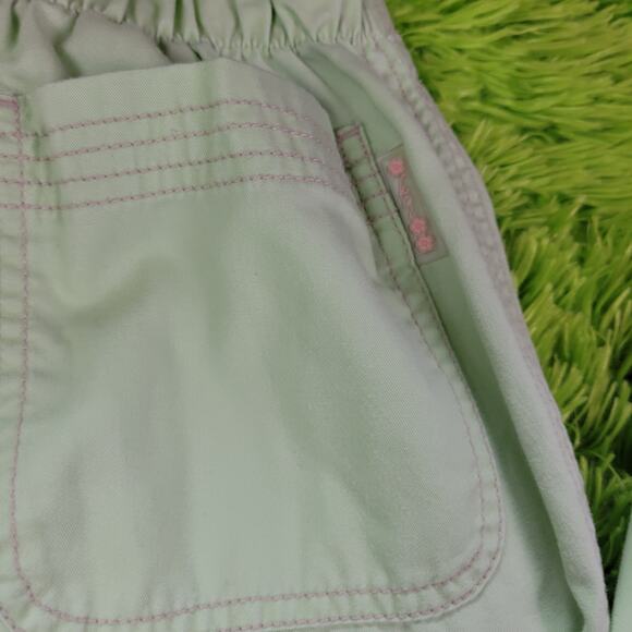 Y2k Bright Green Koi Cargo Pants, M - Picture 7 of 12